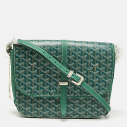 Goyard: Зелёная сумка 