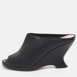 Dior: Чёрные сабо 