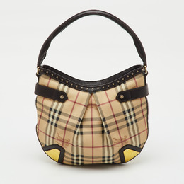 Burberry: Коричневая сумка 