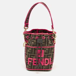 Fendi: Розовая сумка  Mon Tresor