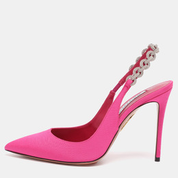 Aquazzura: Розовые туфли  Love Link