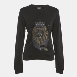 Just Cavalli: Чёрный свитшот 