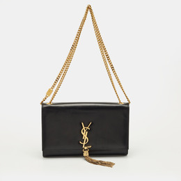 Saint Laurent Paris: Чёрная сумка  Kate