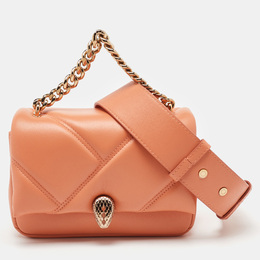 Bvlgari: Светлая сумка 