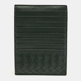 Bottega Veneta: Тёмный картхолдер 