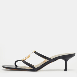 Dolce & Gabbana: Чёрные сандалии 