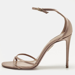 Aquazzura: Бежевые сандалии  Purist
