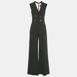 Elisabetta Franchi: Чёрный комбинезон 