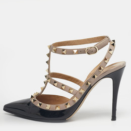 Valentino: Чёрные туфли  Rockstud