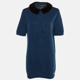 Louis Vuitton: Голубое платье 