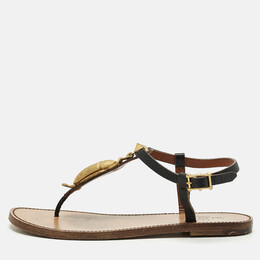 Valentino: Чёрные сандалии 