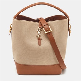 Saint Laurent Paris: Бежевая сумка 