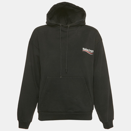 Balenciaga: Чёрная толстовка  Campaign