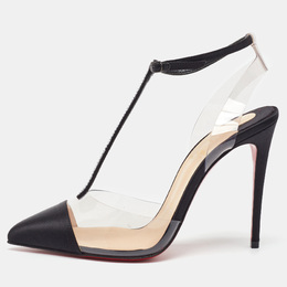 Christian Louboutin: Чёрные сандалии 