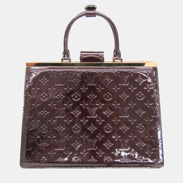 Louis Vuitton: Бордовая сумка 