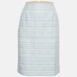 Louis Vuitton: Голубая юбка 