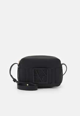 Сумка через плечо Armani Exchange с декоративной пряжкой, черный arc51h048-q11 | black