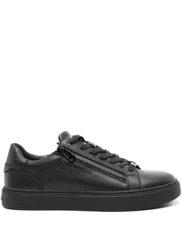 Calvin Klein logo-debossed leather sneakers 22707235
