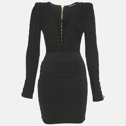 Balmain: Чёрное платье 