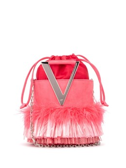 Roger Vivier мини-сумка-ведро Tiki Viv RV, розовый rbwannkc101hr0 | розовый