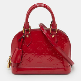 Louis Vuitton Indian Rose Monogram Vernis Alma BB Bag 1206357