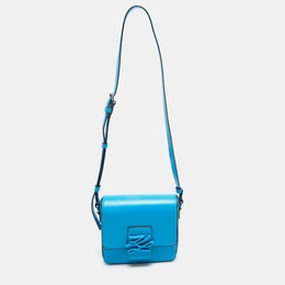 Karl Lagerfeld: Голубая сумка через плечо  K/Autograph