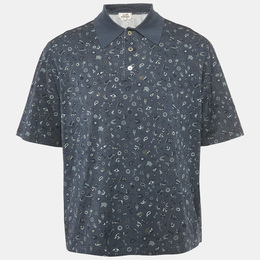 Hermes: Голубое поло 