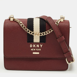 Dkny: Бордовая сумка через плечо 