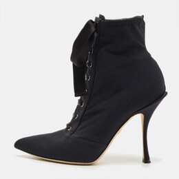 Dolce & Gabbana: Синие ботинки  Lori