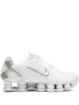 Nike: Белые кроссовки  Shox TL