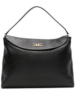Большая сумка-тоут Avenue Elisabetta Franchi, черный bs43d45ec | черный