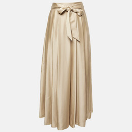 Loro Piana: Бежевая юбка 