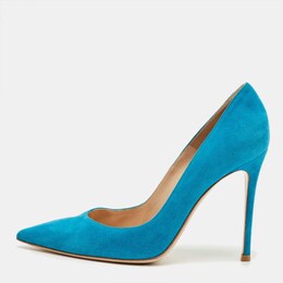 Gianvito Rossi: Голубые туфли  Portofino