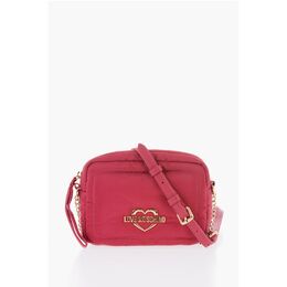 Сумка через плечо LOVE из нейлона с золотым логотипом Moschino, мультиколор 0017623587 | multicolor