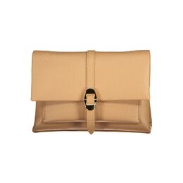 Коричневая кожаная сумка Coccinelle, коричневый 0017681339 | brown