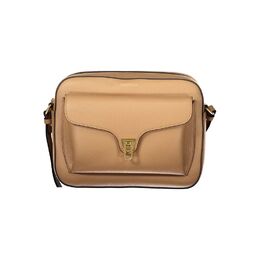 Коричневая кожаная сумка Coccinelle, коричневый 0017681316 | brown