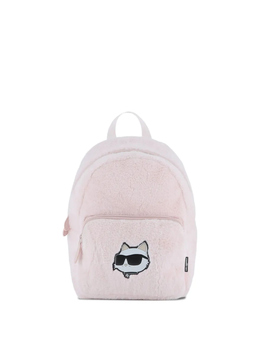 Karl Lagerfeld рюкзак Choupette из искусственного меха, розовый z31023 | розовый