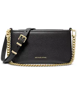 Брайант маленькая кожаная трансформируемая сумка через плечо Michael Kors, черный 20674091 | black