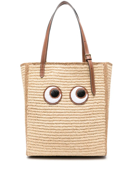 Anya Hindmarch сумка-тоут Eyes, нейтральный ss240142189040 | нейтральные цвета