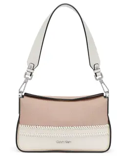Фэй холщовая сумка через плечо Calvin Klein, мультиколор 21171774 | white, natural
