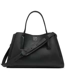 Женская сумка-кроссбоди Josie Medium Satchel DKNY, черный 20919276 | black/black