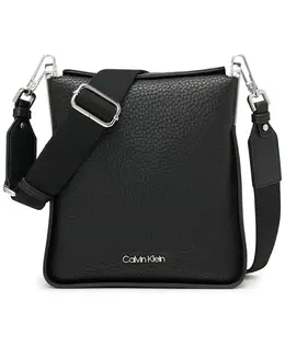 Фэй Small регулируемая сумка через плечо с магнитным клапаном Calvin Klein, черный 14624844 | black, silver