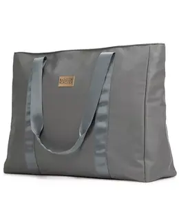 Нейлоновая дорожная сумка-тоут Weekender Bag Badgley Mischka, серый 11806273 | grey