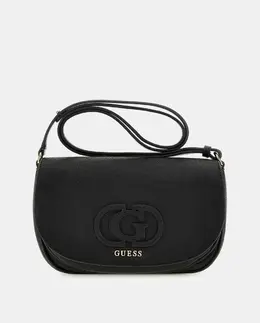 Сумка-бандо с магнитной застежкой и регулируемой ручкой Guess, черный a55366444 | negro
