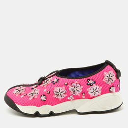 Dior: Розовые мокасины 