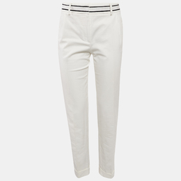 Dior: Белые брюки 