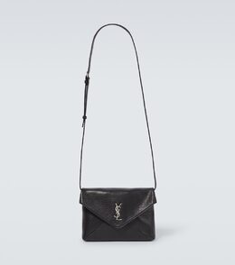 Кожаная сумка-портфель Cassandre Envelope Saint Laurent, черный p00975809 | nero