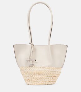 T Timeless Маленькая кожаная сумка через плечо Tod's, Bianco Calce Naturale p01051354 | bianco calce naturale