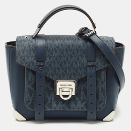 Michael Kors: Синяя сумка на руку 