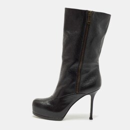 Yves Saint Laurent: Чёрные ботинки 